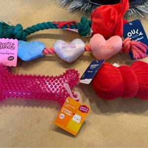 🌹Valentines🌹 Dog Toys Bundle of 4